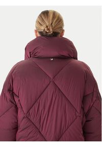 LOLA CASADEMUNT Kurtka zimowa MF2501007 Bordowy Oversize. Kolor: czerwony. Materiał: syntetyk. Sezon: zima #4