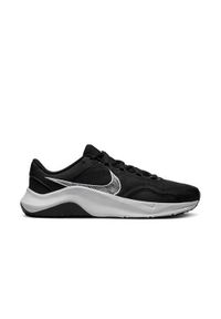 Buty do chodzenia męskie Nike M Legend Essential 3 NN. Zapięcie: sznurówki. Kolor: czarny. Materiał: guma, syntetyk, tkanina, materiał. Szerokość cholewki: normalna. Sport: turystyka piesza