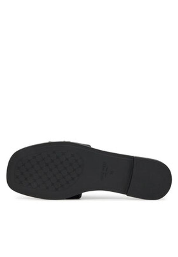 Nine West Klapki 678322-84 Czarny. Kolor: czarny. Materiał: materiał, syntetyk