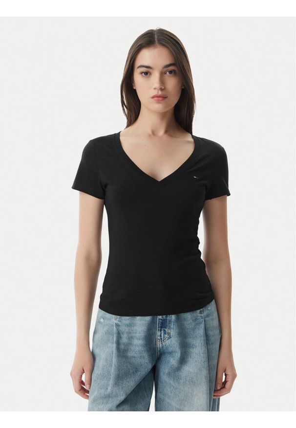 Tommy Jeans Komplet t-shirtów DW0DW23160 Kolorowy Slim Fit. Materiał: bawełna. Wzór: kolorowy