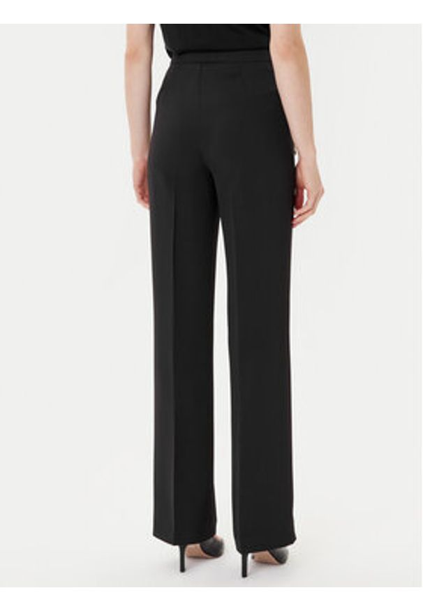 TwinSet - TWINSET Spodnie palazzo 252TP2281 Czarny Wide Leg. Kolor: czarny. Materiał: syntetyk