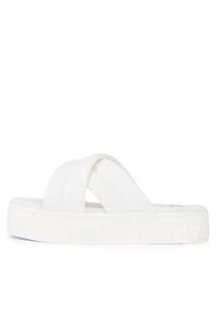 Tommy Jeans Klapki Tjw Lettering Flatform Sandal EN0EN02465 Écru. Materiał: materiał #5