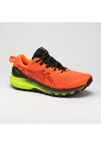 Asics - Buty do biegania w terenie męskie ASICS Gel Trabuco 10. Kolor: wielokolorowy, pomarańczowy, żółty. Szerokość cholewki: normalna. Sport: bieganie #1