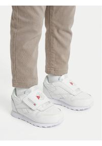 Reebok Sneakersy EO-CLASSIC LEATHER 100256739 Biały. Kolor: biały. Materiał: skóra, syntetyk. Model: Reebok Classic #1