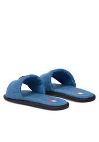 Tommy Jeans Klapki Tjw Padded Denim Casual Slide EN0EN03020 Niebieski. Okazja: na co dzień. Kolor: niebieski. Materiał: materiał. Styl: casual #6