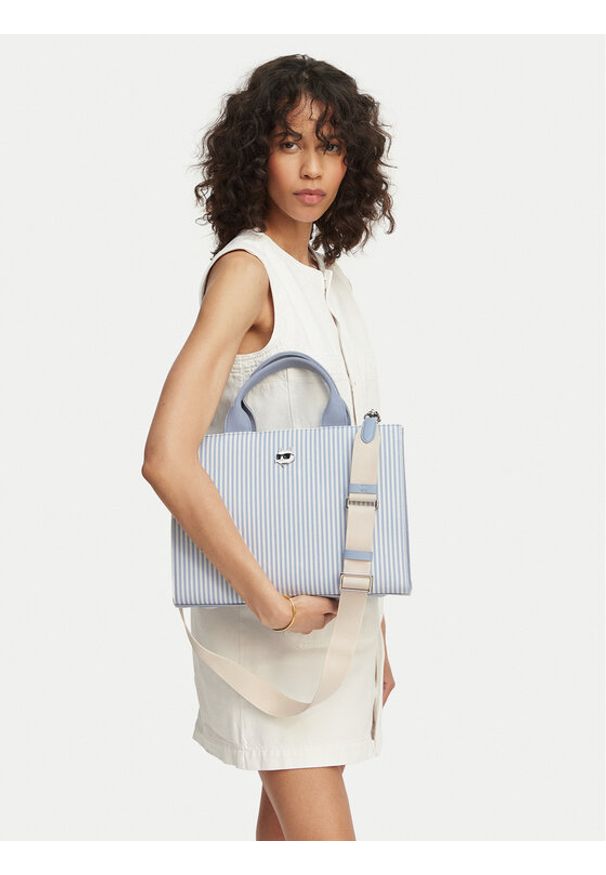 Karl Lagerfeld - KARL LAGERFELD Torebka B2W50028 Niebieski jasny. Kolor: niebieski