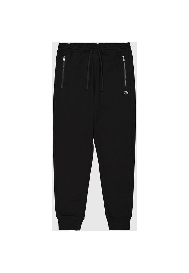 Spodnie Champion Z Mankietami Ściągaczowymi Dorośli. Kolor: czarny, szary, wielokolorowy. Materiał: dresówka. Styl: sportowy
