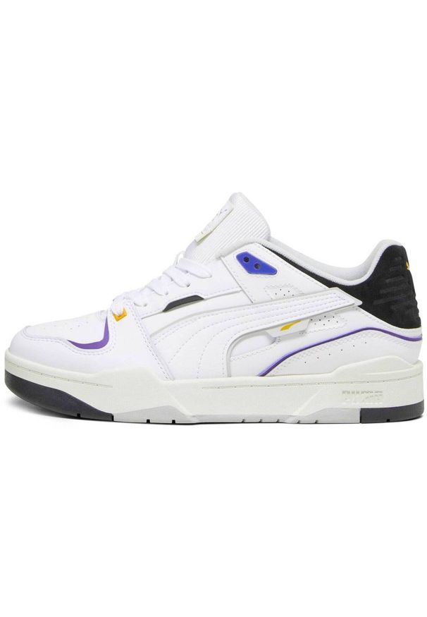 Buty sportowe Puma Slipstream. Kolor: biały. Materiał: skóra, materiał