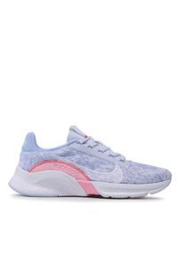 Nike Buty na siłownię Superrep Go 3 Nn Fk DH3393 005 Niebieski. Kolor: niebieski. Materiał: materiał. Sport: fitness