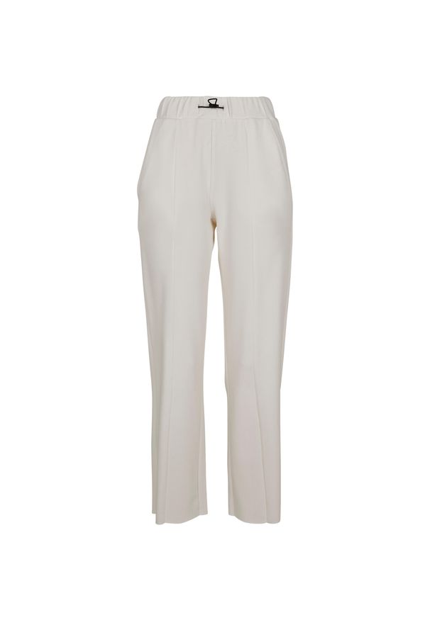 Urban Classics - Spodnie damskie Urban Classic soft interlock. Kolor: biały. Długość: długie