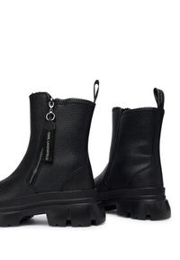 Karl Lagerfeld - KARL LAGERFELD Botki KL43566 Czarny. Kolor: czarny. Materiał: skóra #4