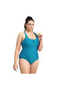 Strój kąpielowy damski jednoczęściowy treningowy Arena Control Solid. Kolor: niebieski #1
