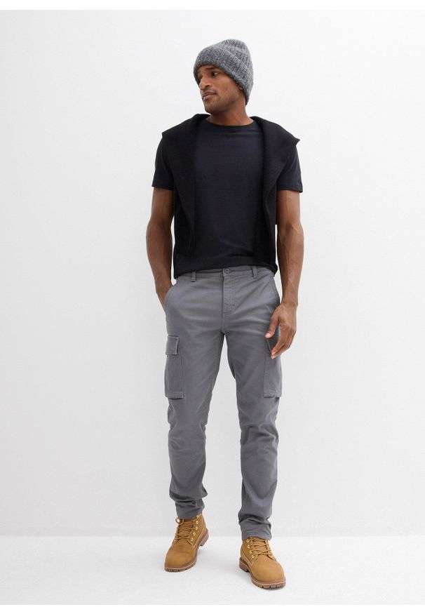 bonprix - T-shirt (3 szt.). Kolor: czarny. Materiał: jersey