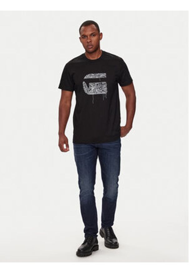 G-Star RAW - G-Star Raw Jeansy Revend FWD D20071-C051 Granatowy Skinny Fit. Kolor: niebieski