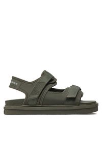 Calvin Klein Jeans Sandały Sandal Velcro Np In Mr YM0YM00940 Zielony. Kolor: zielony. Materiał: materiał