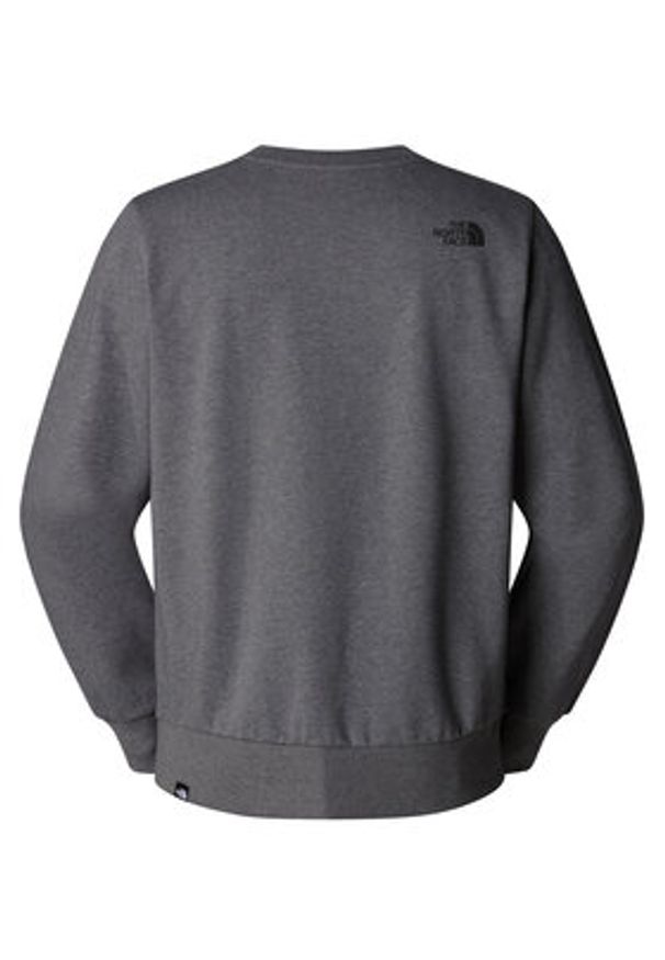 The North Face Bluza Simple Dome NF0A89FB Szary Regular Fit. Kolor: szary. Materiał: bawełna