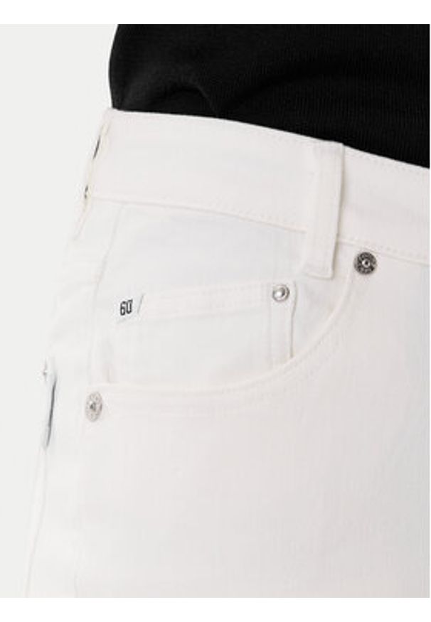 Miss Sixty Jeansy 6S1JJ3430T Biały Wide Leg. Kolor: biały