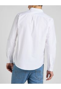 Lee - LEE BUTTON DOWN MĘSKA KOSZULA BRIGHT WHITE L880KULJ. Typ kołnierza: button down