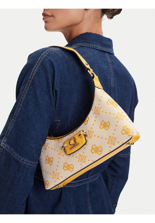 Guess Torebka Neda HWCP96 54170 Beżowy. Kolor: beżowy