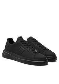 Guess Sneakersy Elba FMPELB FAL12 Czarny. Kolor: czarny. Materiał: syntetyk, materiał