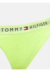 TOMMY HILFIGER - Tommy Hilfiger Dół od bikini UW0UW04497 Zielony. Kolor: zielony. Materiał: syntetyk #5