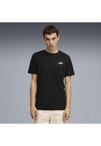 Puma - Męska koszulka Graphic PUMA Black. Kolor: czarny. Sport: fitness