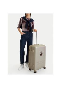 Walizka średnia Beverly Hills Polo Club. Kolor: beżowy #1