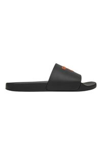 Guess - GUESS Czarne męskie klapki Palma, Rozmiar 41. Okazja: na co dzień, na plażę. Kolor: czarny. Sezon: lato. Styl: casual #3