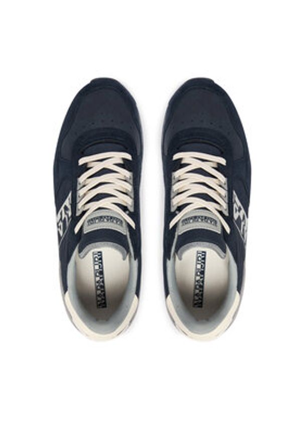 Napapijri Sneakersy Stab NP0A8BNY Granatowy. Kolor: niebieski. Materiał: materiał