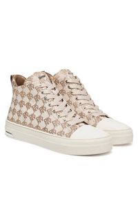 DKNY Trampki K2535281 Beżowy. Kolor: beżowy. Materiał: materiał #4