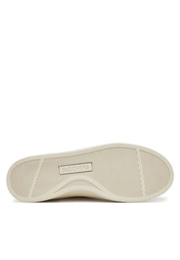 skechers - Skechers Sneakersy Hiland - Quite Chic 185170/NTGD Écru. Materiał: skóra