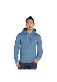 SG - Bluza Z Kapturem Unisex Dla Dorosłych Bez Metki. Typ kołnierza: kaptur. Kolor: niebieski