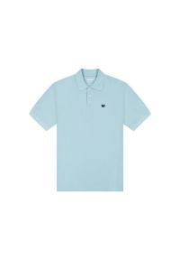 Wrangler - MESKA KOSZULKA WRANGLER POLO SHIRT FORGET ME NOT 112378001. Typ kołnierza: polo #2