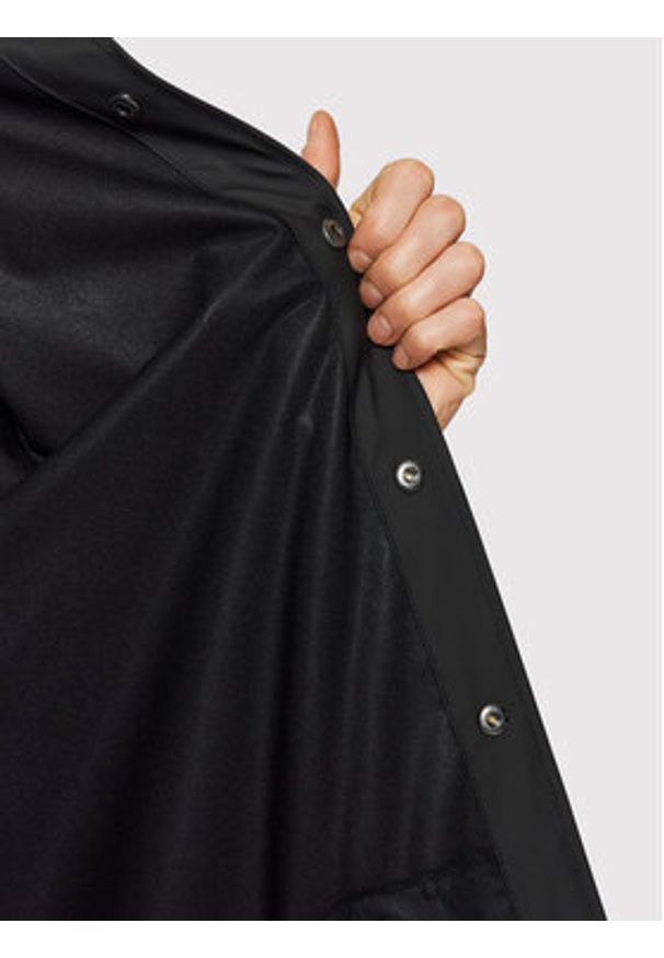 Rains Kurtka przeciwdeszczowa Unisex 12020 Czarny Regular Fit. Kolor: czarny. Materiał: syntetyk