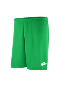Spodenki piłkarskie dla dzieci LOTTO JR DELTA PL. Kolor: zielony #1