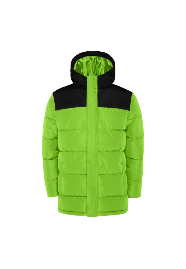 ROLY - Kurtka Dziecięca/dziecięca Tallin Insulated Jacket. Kolor: zielony, czarny, wielokolorowy