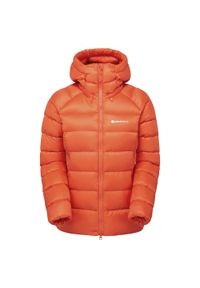 Damska kurtka puchowa Montane WoAnti-Freeze Xt. Kolor: pomarańczowy. Materiał: puch. Sport: turystyka piesza, wspinaczka