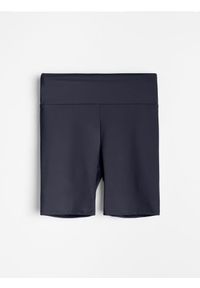 Sinsay - Sportowe szorty Gym Hard - niebieski. Kolor: niebieski. Styl: sportowy