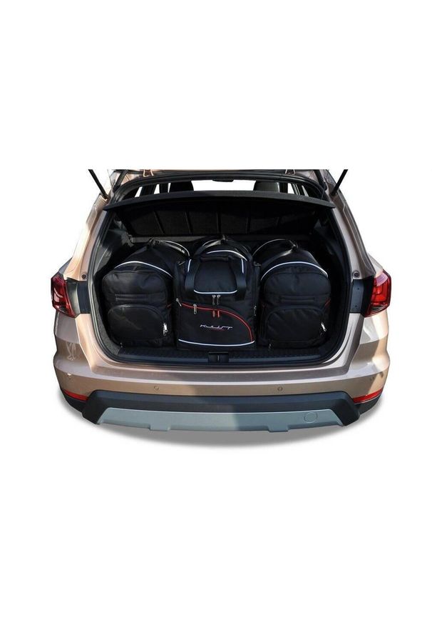 KJUST - Torby Do Bagażnika Seat Arona 2017+ 4Szt Kjust. Kolor: czarny. Styl: sportowy