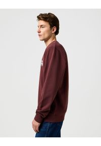 Wrangler - MESKA BLUZA WRANGLER AMERICANA CREW DECADENT CHOCOLATE 112371680 #5