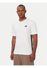 Adidas - adidas Koszulka techniczna Workout Essentials FEELREADY 3-Stripes KD0606 Biały Regular Fit. Kolor: biały. Materiał: bawełna #1