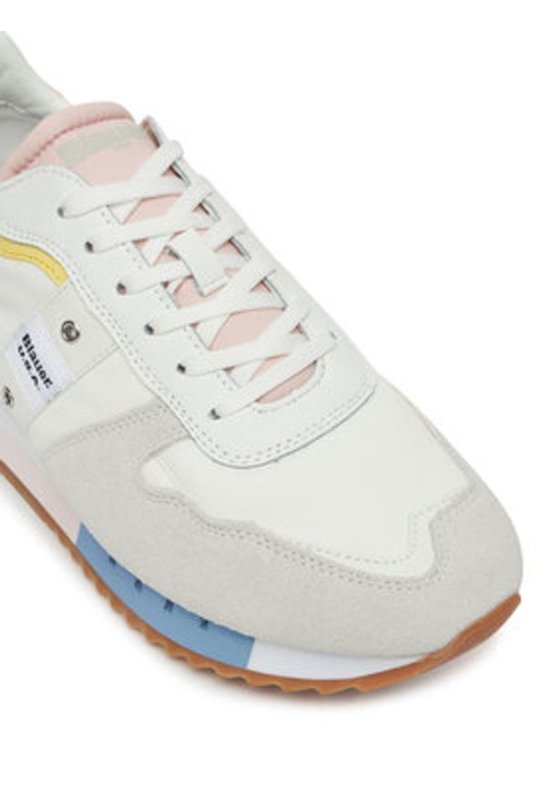 Blauer Sneakersy S5MELROSE02 Biały. Kolor: biały. Materiał: materiał