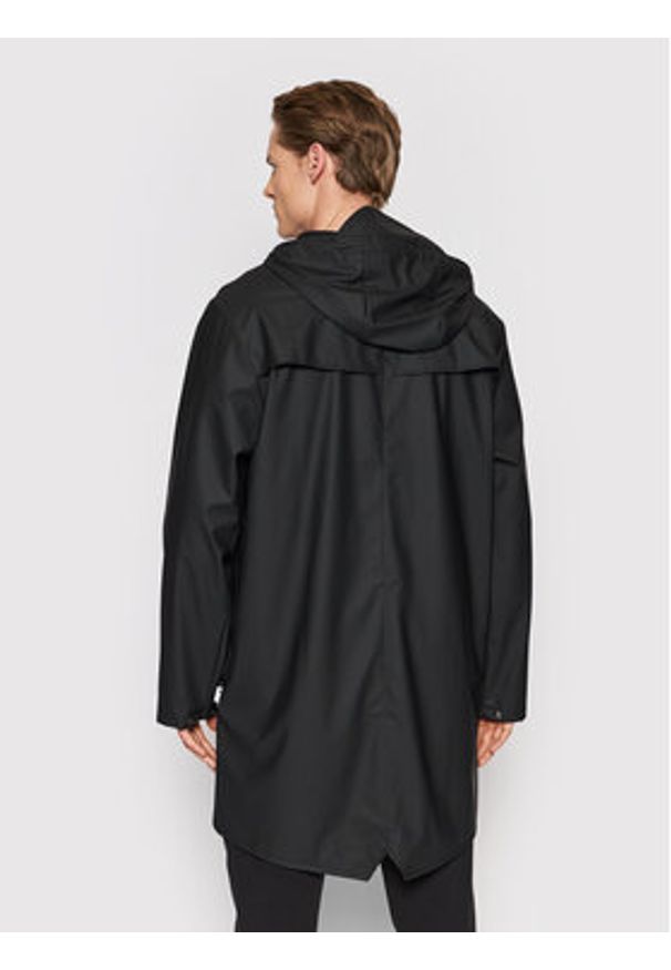 Rains Kurtka przeciwdeszczowa Unisex 12020 Czarny Regular Fit. Kolor: czarny. Materiał: syntetyk