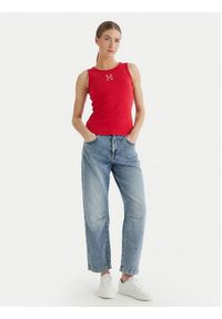 JOOP! Top 58 JW243JE423 30042835 Bordowy Regular Fit. Kolor: czerwony. Materiał: bawełna #3