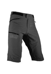 Spodenki rowerowe LEATT Shorts MTB Enduro 3.0. Kolor: czarny. Sport: kolarstwo