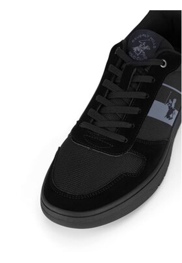 Beverly Hills Polo Club Sneakersy M-VS31981-01 Czarny. Kolor: czarny. Materiał: materiał
