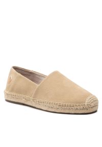 Espadryle Polo Ralph Lauren Cevio Slip 803862549002 Bone/Multi Pp. Kolor: beżowy. Materiał: zamsz, skóra