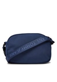 Tommy Jeans Saszetka nerka AW0AW17286 Granatowy. Kolor: niebieski. Materiał: materiał #4