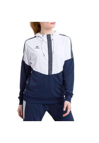 ERIMA - Damska bluza z kapturem Erima Squad. Typ kołnierza: kaptur. Kolor: niebieski, biały, wielokolorowy. Sport: piłka ręczna #1