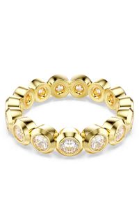 Swarovski Pierścionek Imber 5714312 Złoty. Materiał: metalowe. Kolor: złoty